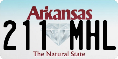 AR license plate 211MHL