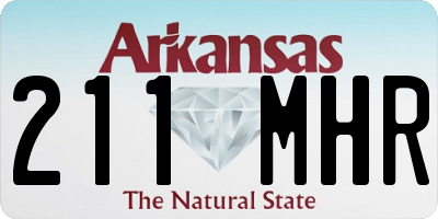 AR license plate 211MHR