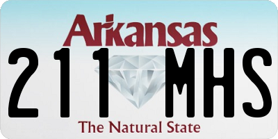 AR license plate 211MHS