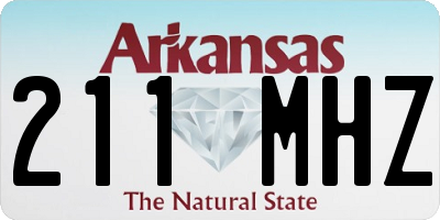 AR license plate 211MHZ