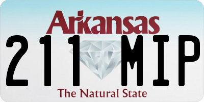 AR license plate 211MIP