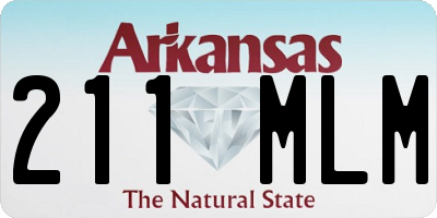 AR license plate 211MLM