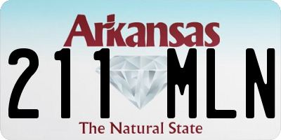 AR license plate 211MLN