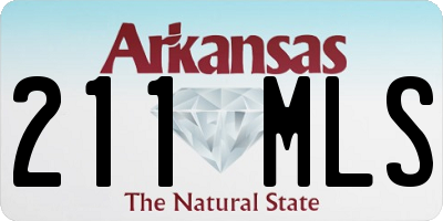 AR license plate 211MLS