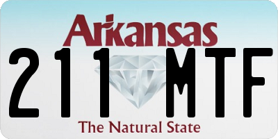 AR license plate 211MTF