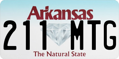 AR license plate 211MTG