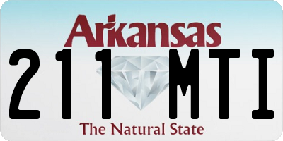 AR license plate 211MTI