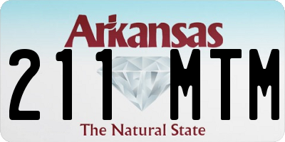 AR license plate 211MTM