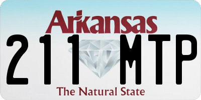 AR license plate 211MTP
