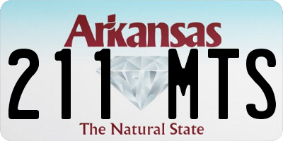 AR license plate 211MTS