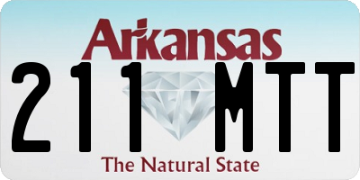 AR license plate 211MTT
