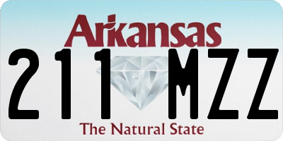 AR license plate 211MZZ
