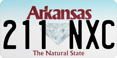 AR license plate 211NXC
