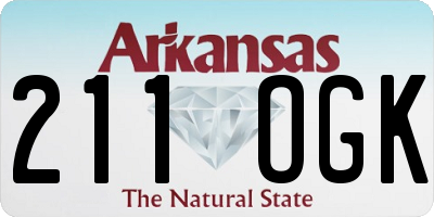 AR license plate 211OGK