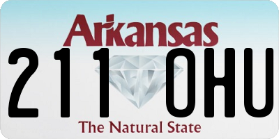 AR license plate 211OHU