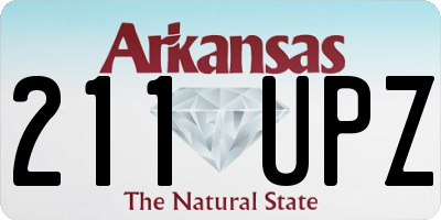 AR license plate 211UPZ