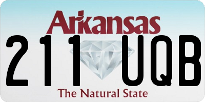 AR license plate 211UQB