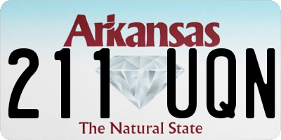 AR license plate 211UQN