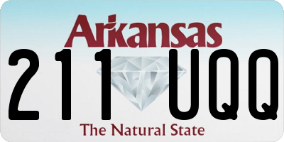 AR license plate 211UQQ