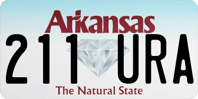 AR license plate 211URA