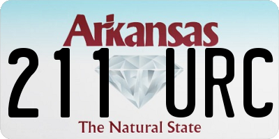 AR license plate 211URC