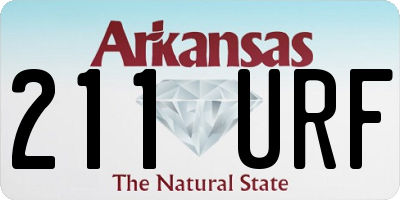 AR license plate 211URF