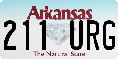 AR license plate 211URG