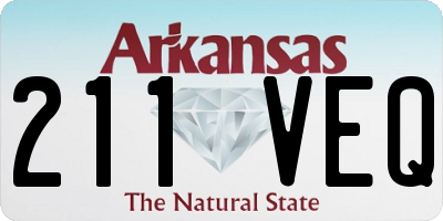 AR license plate 211VEQ