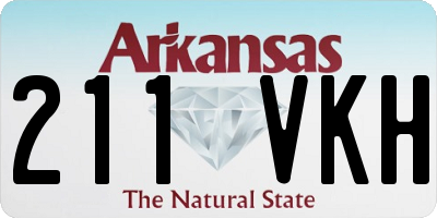 AR license plate 211VKH