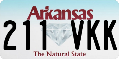 AR license plate 211VKK