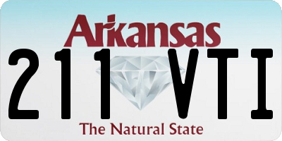 AR license plate 211VTI