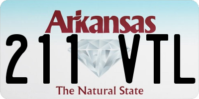 AR license plate 211VTL