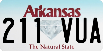 AR license plate 211VUA