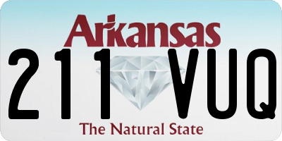 AR license plate 211VUQ