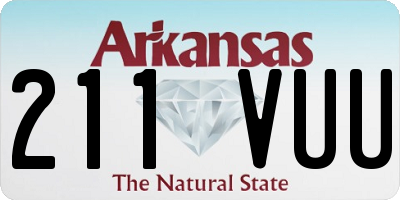 AR license plate 211VUU