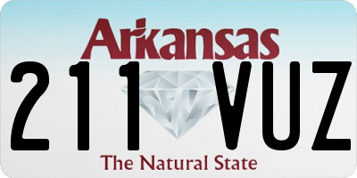 AR license plate 211VUZ