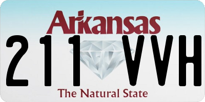 AR license plate 211VVH