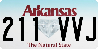 AR license plate 211VVJ