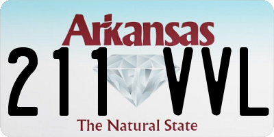 AR license plate 211VVL