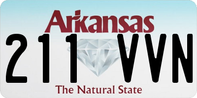 AR license plate 211VVN