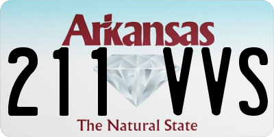 AR license plate 211VVS