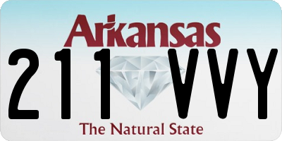 AR license plate 211VVY