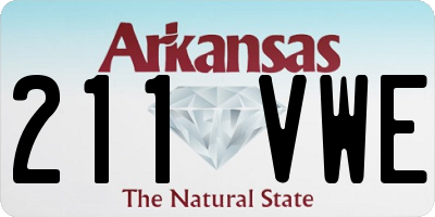 AR license plate 211VWE