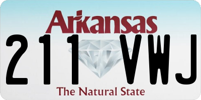 AR license plate 211VWJ