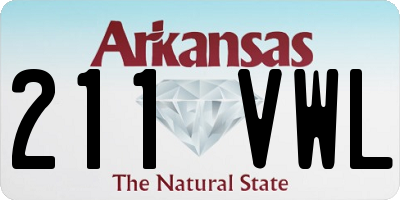 AR license plate 211VWL