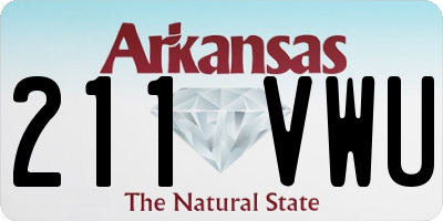 AR license plate 211VWU