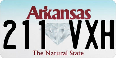 AR license plate 211VXH
