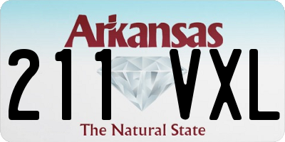 AR license plate 211VXL