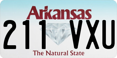 AR license plate 211VXU