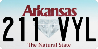 AR license plate 211VYL